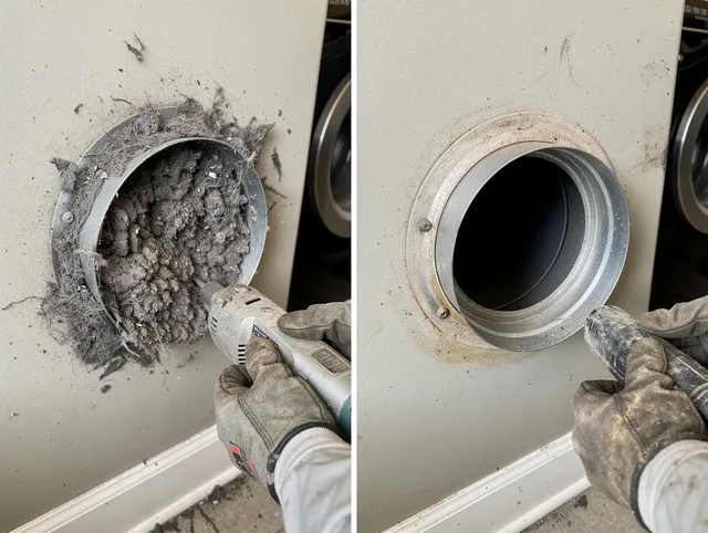 Professional clogged vent cleaning by Gainesville Dryer Vent Cleaning in Gainesville