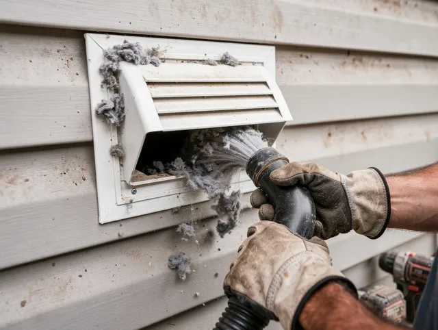 Professional dryer vent cleaning by Gainesville Dryer Vent Cleaning in Gainesville