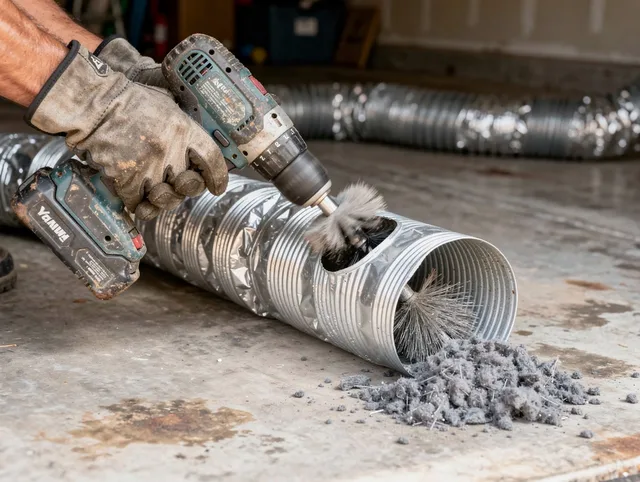Professional duct cleaning by Gainesville Dryer Vent Cleaning in Gainesville