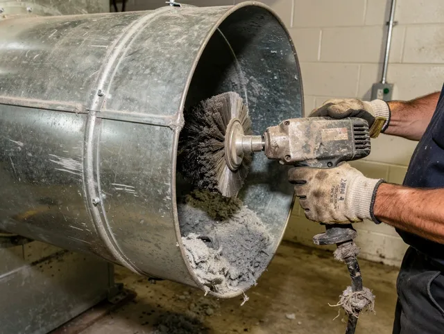 Industrial-grade dryer vent cleaning by Gainesville Dryer Vent Cleaning in Gainesville