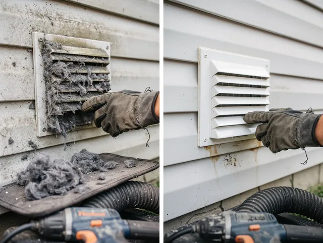 Residential dryer vent cleaning by Gainesville Dryer Vent Cleaning in Gainesville